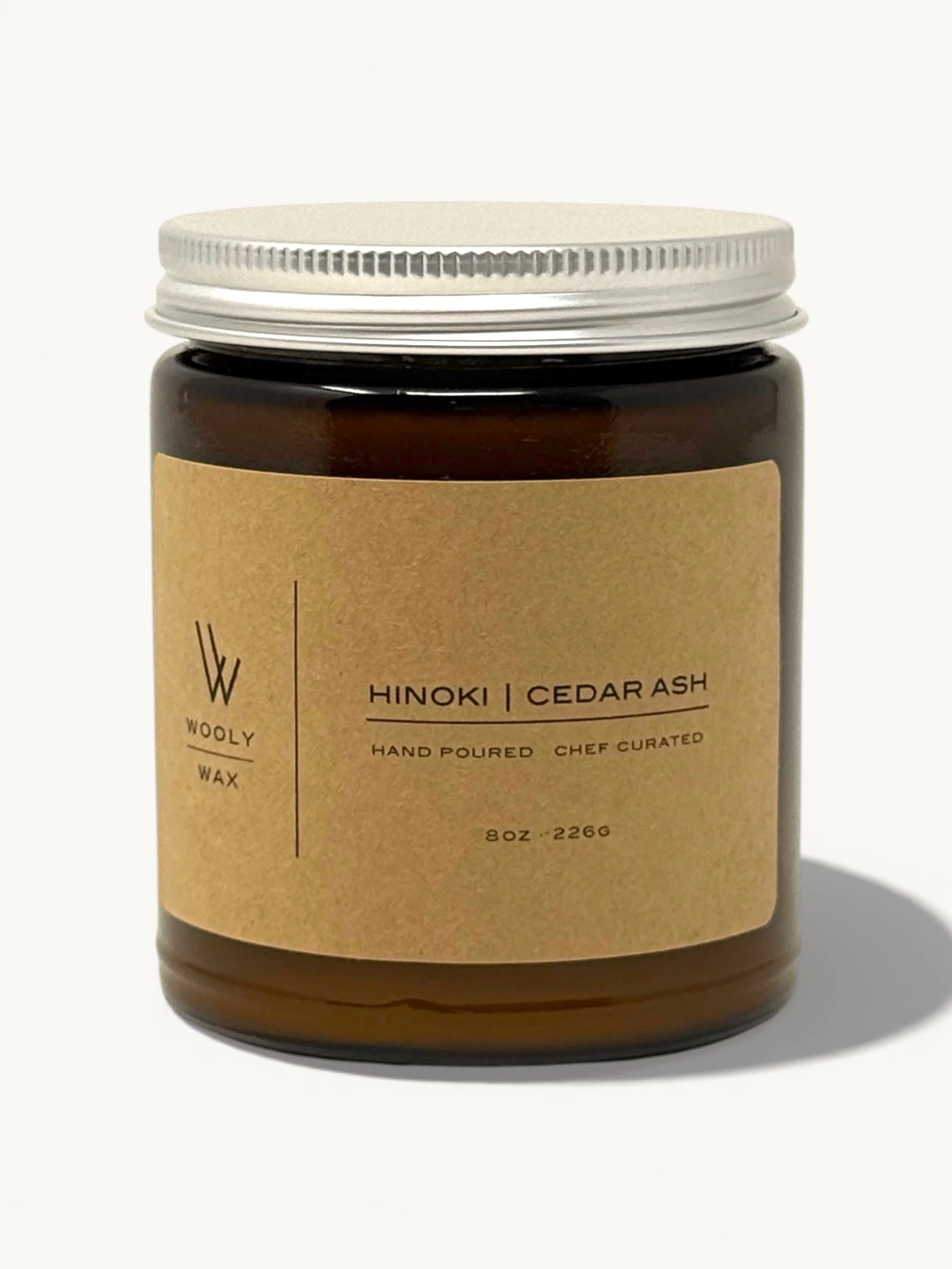 hinoki | cedar ash candle