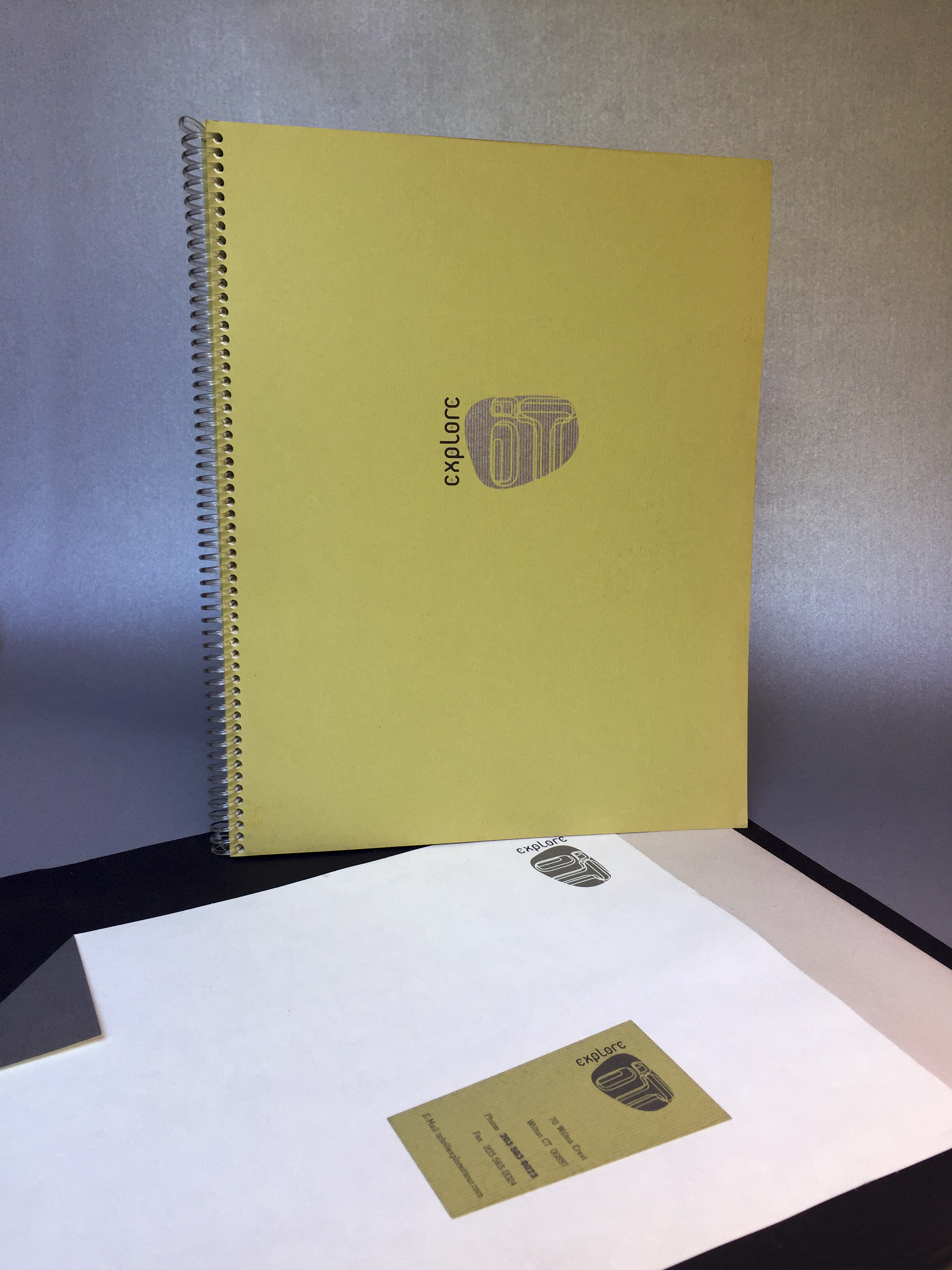 Explore IT: Logo + stationery for an IT tour