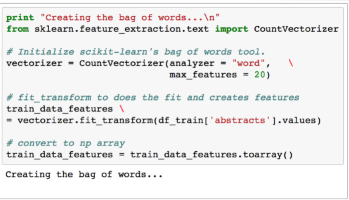 Step2: Classify and train. 