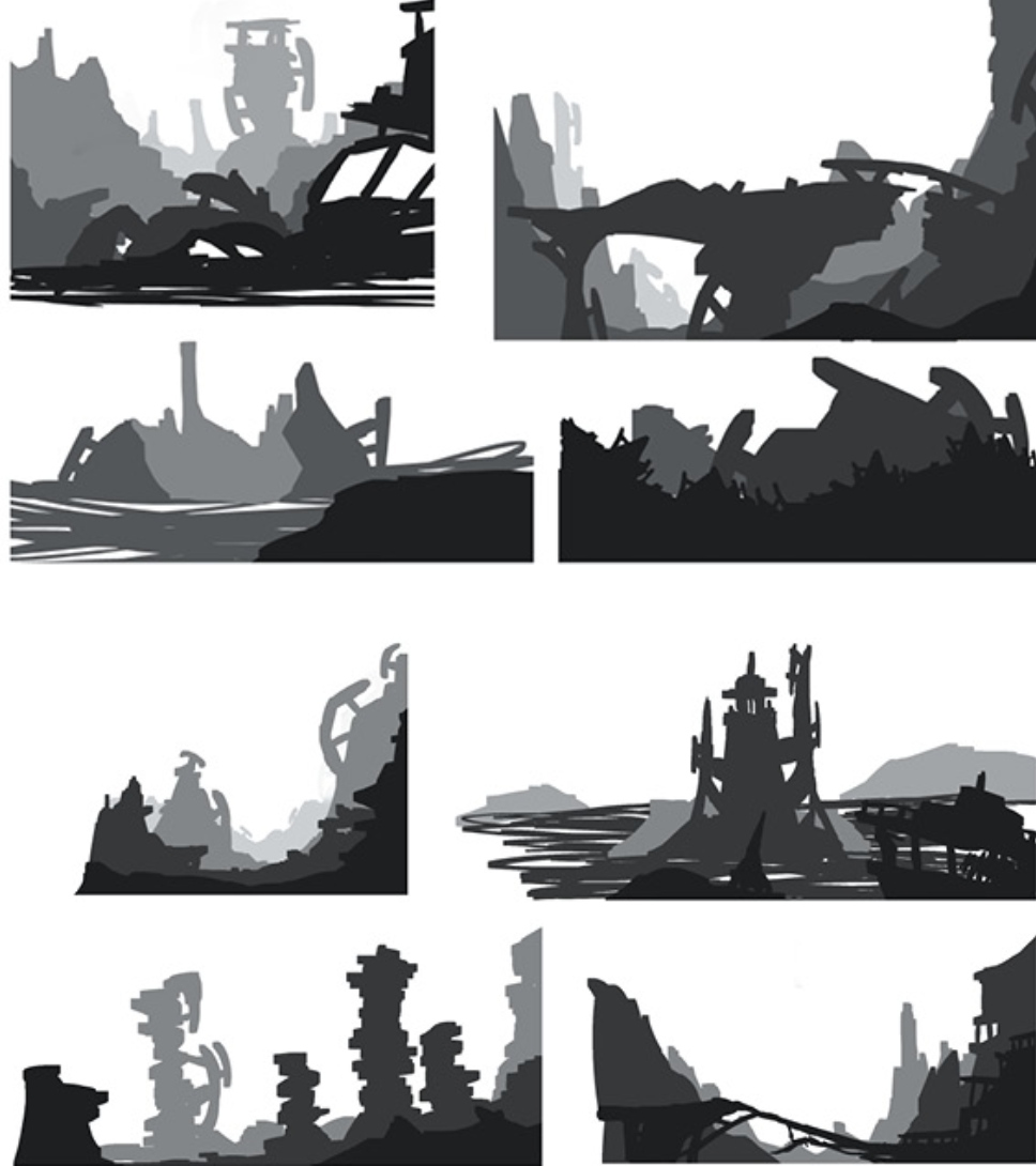 Sketches and 3D Mockups