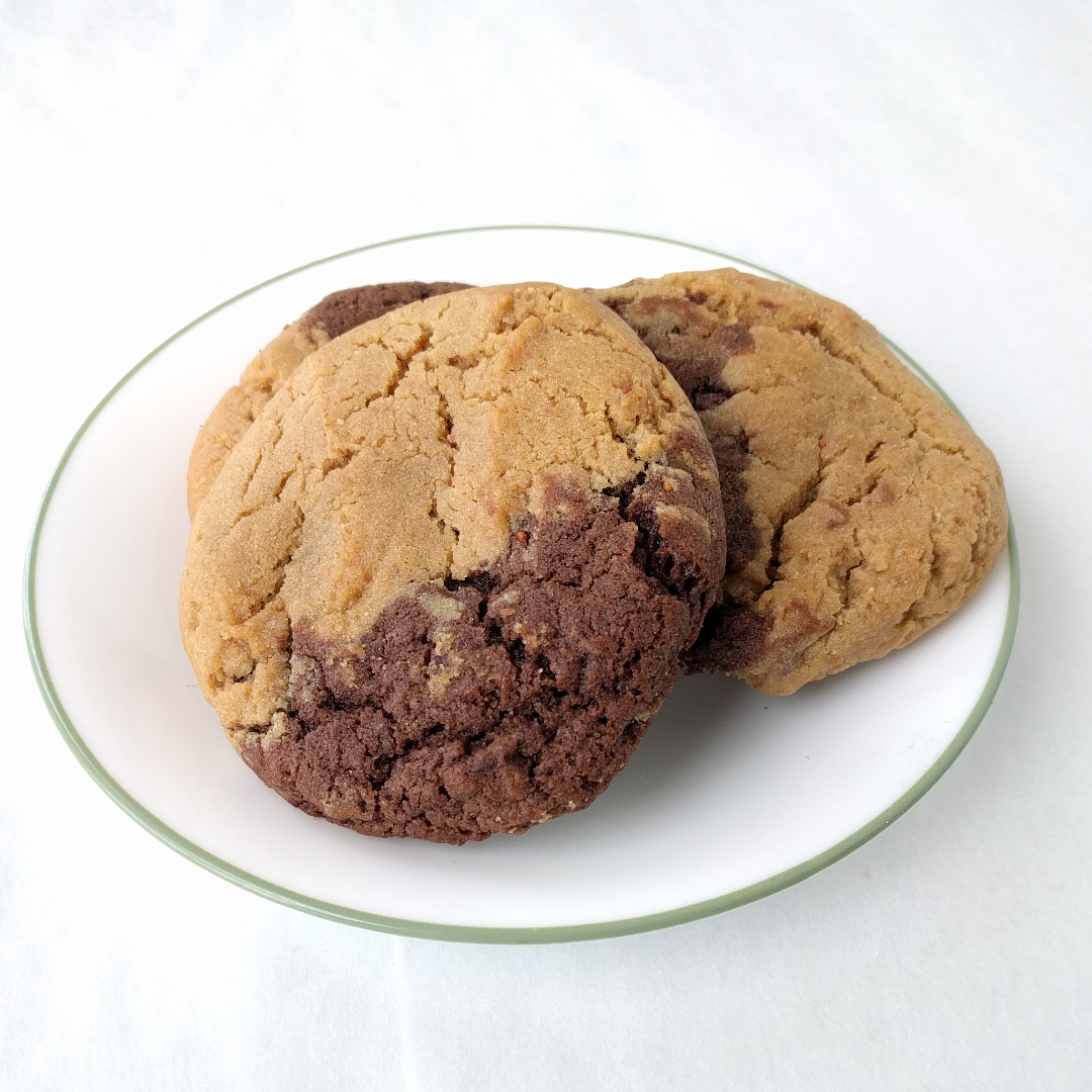 Yin-Yang One half is peanut butter, the other is chocolate. Together they form the perfect circle of delicious harmony.