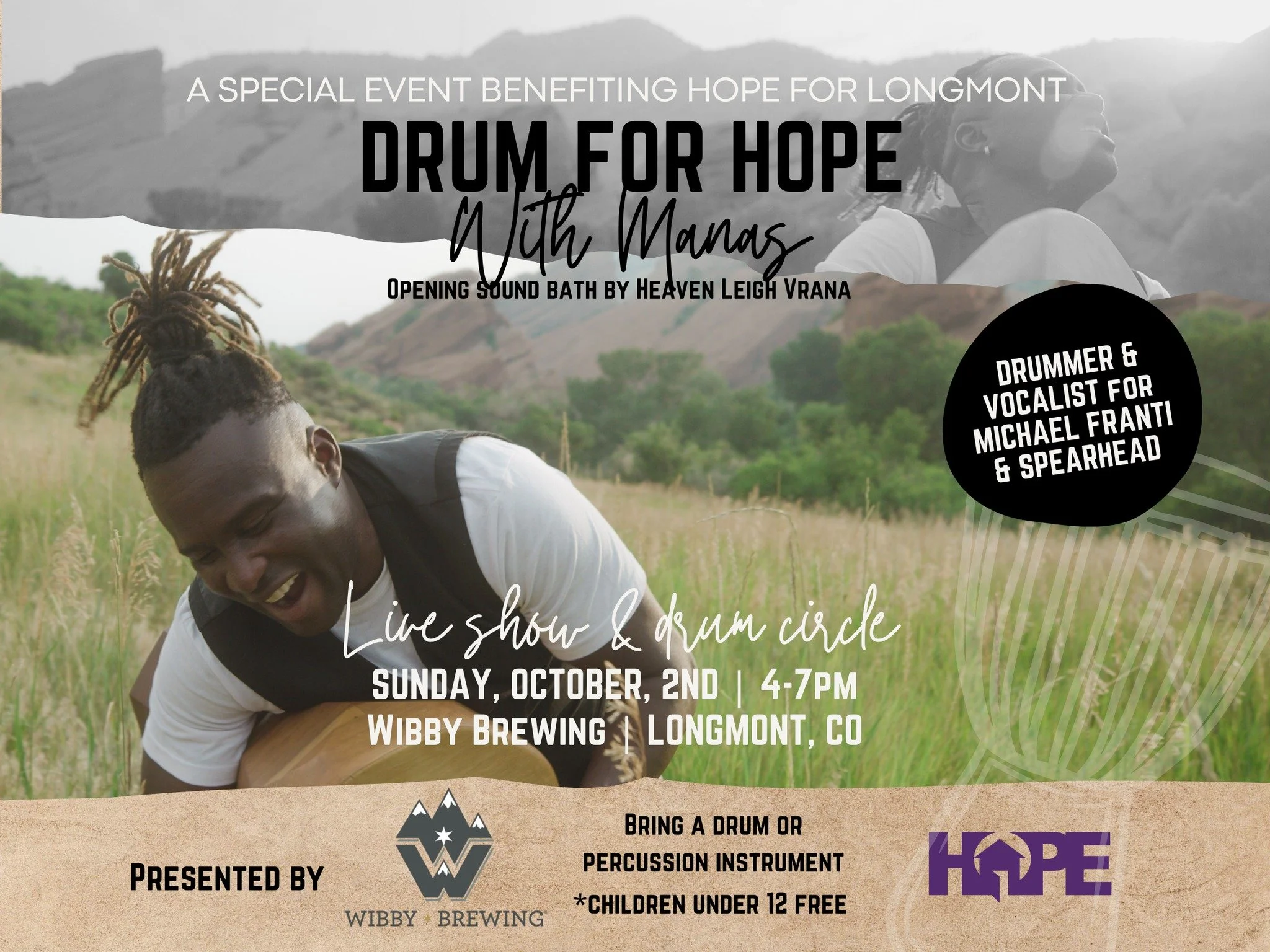 Drum for Hope: Manas of Michael Franti & Spearhead