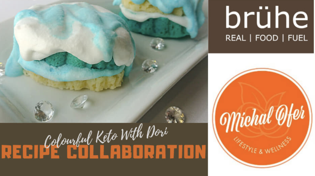 Blue Diamond Mug Cake