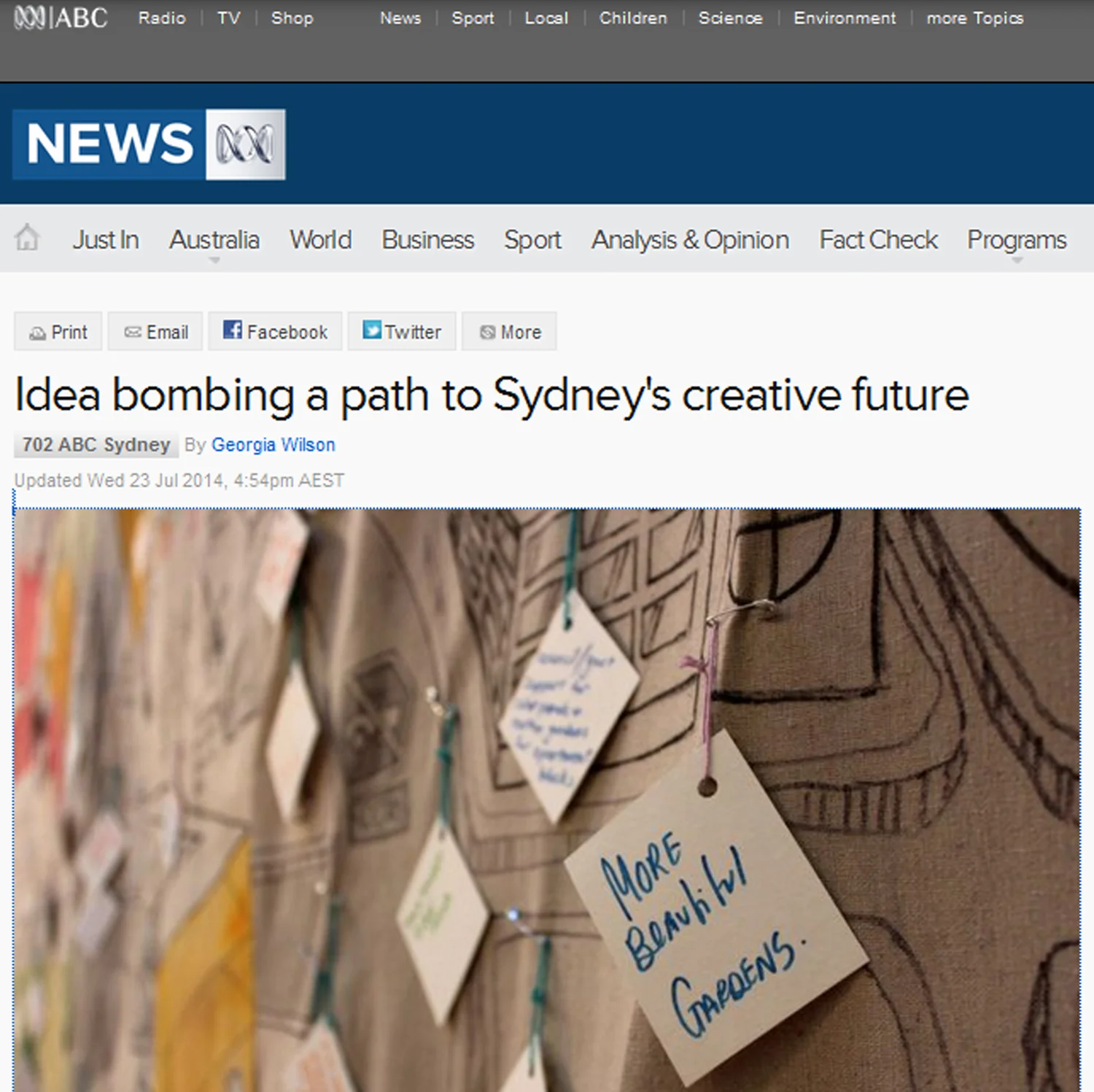 Interview With 702 ABC Sydney