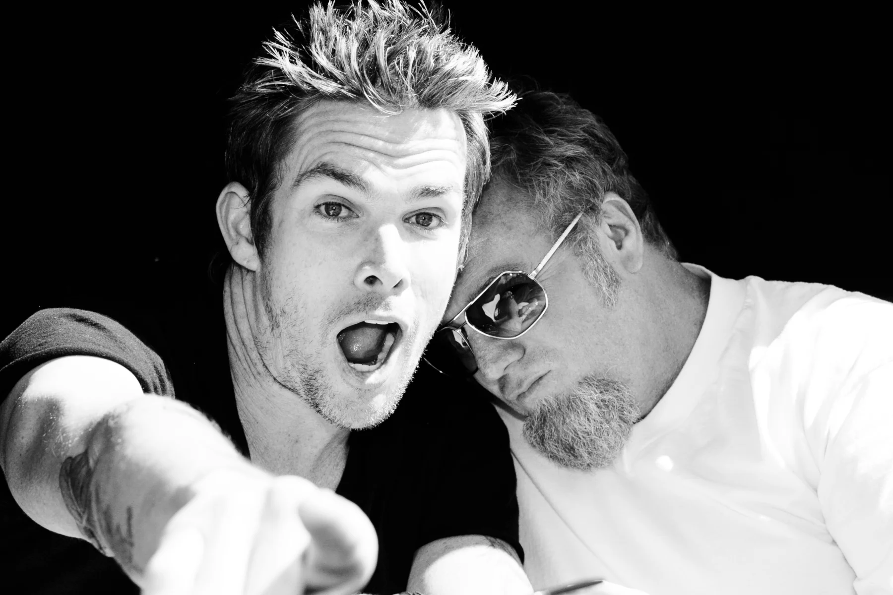Mark McGrath and Mike "Cheez" Brown