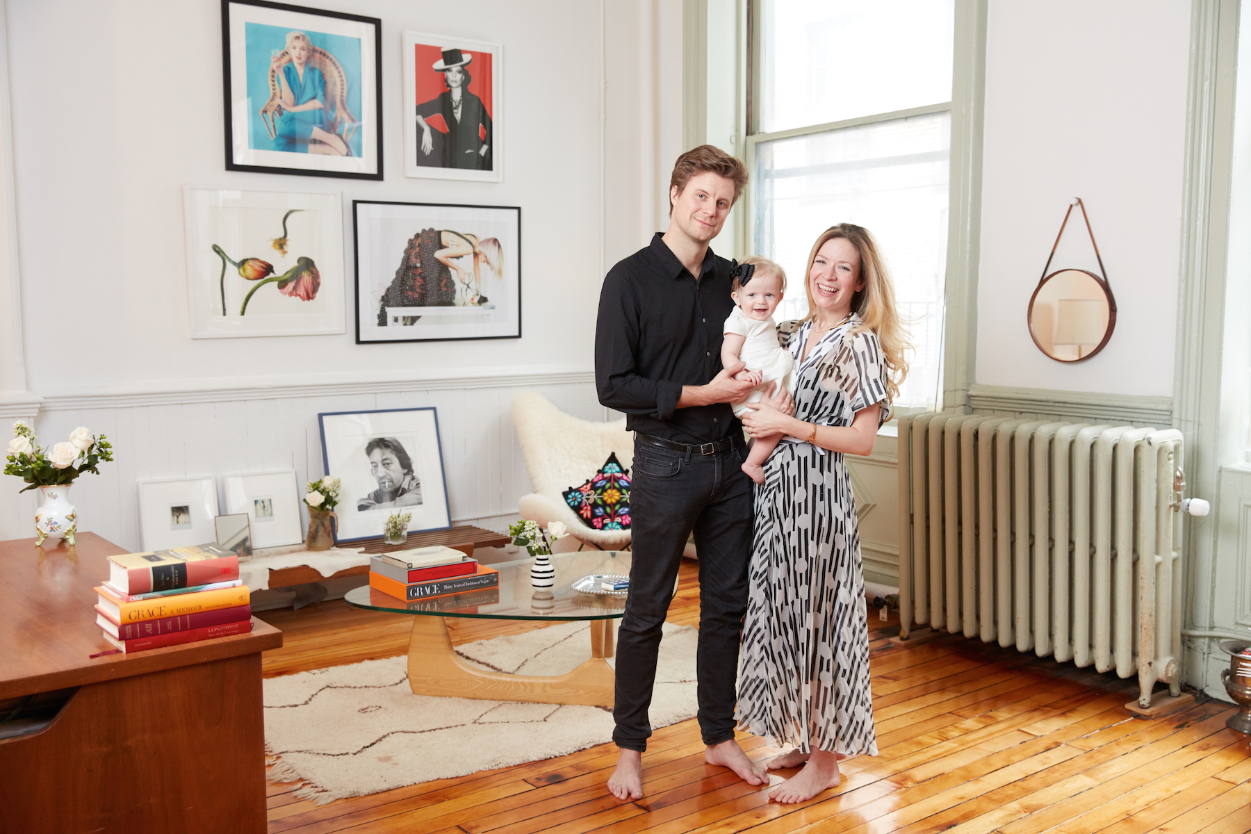 Christian Hogstedt, Photographer; Erin Walsh, Stylist; Matilda, Daughter.