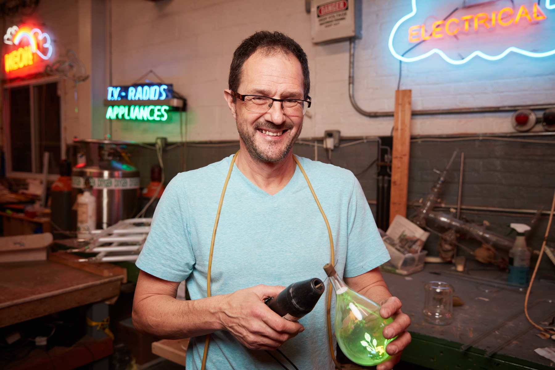   David Ablon,   Neon Artist  