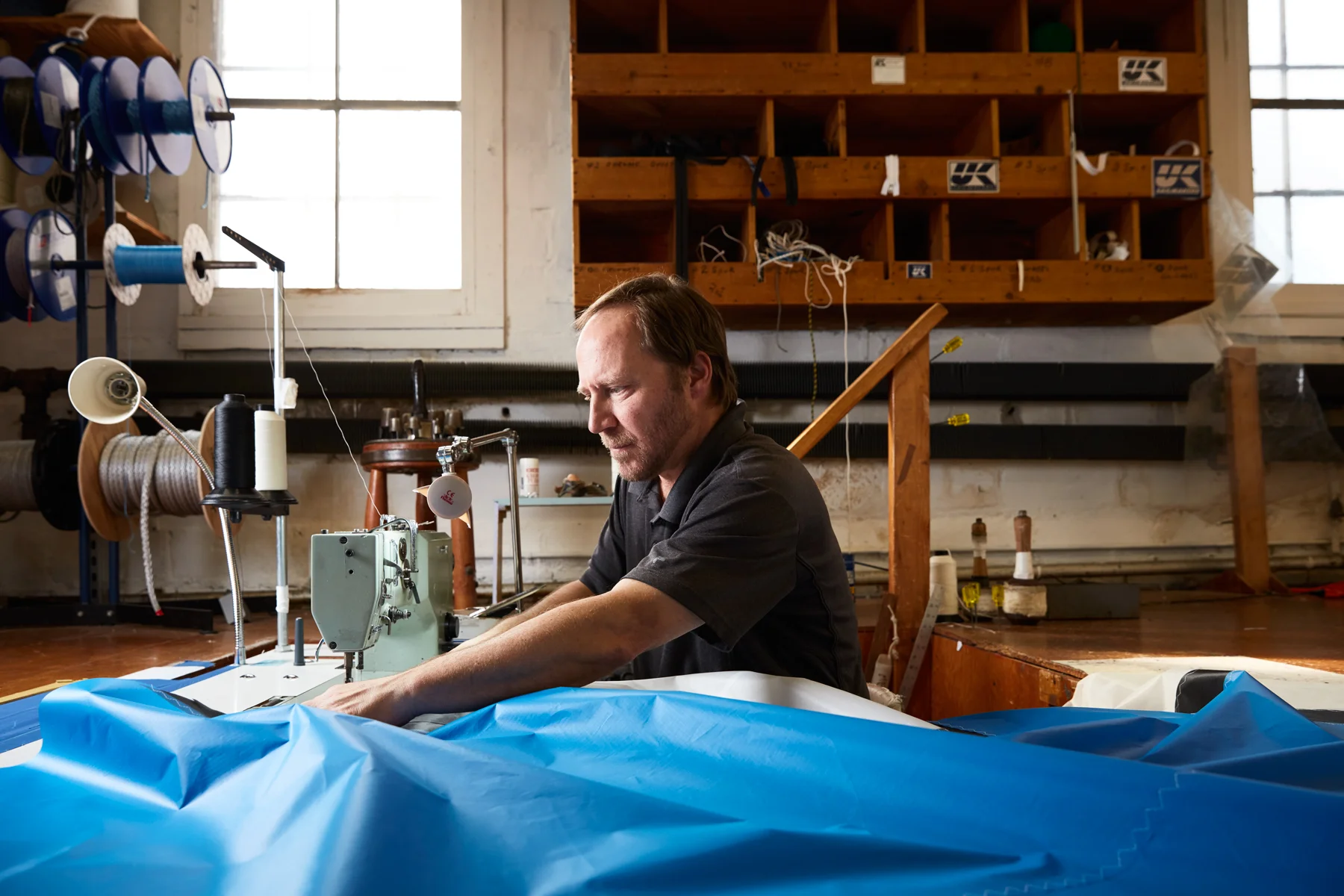 Peter Sherman, Sailmaker