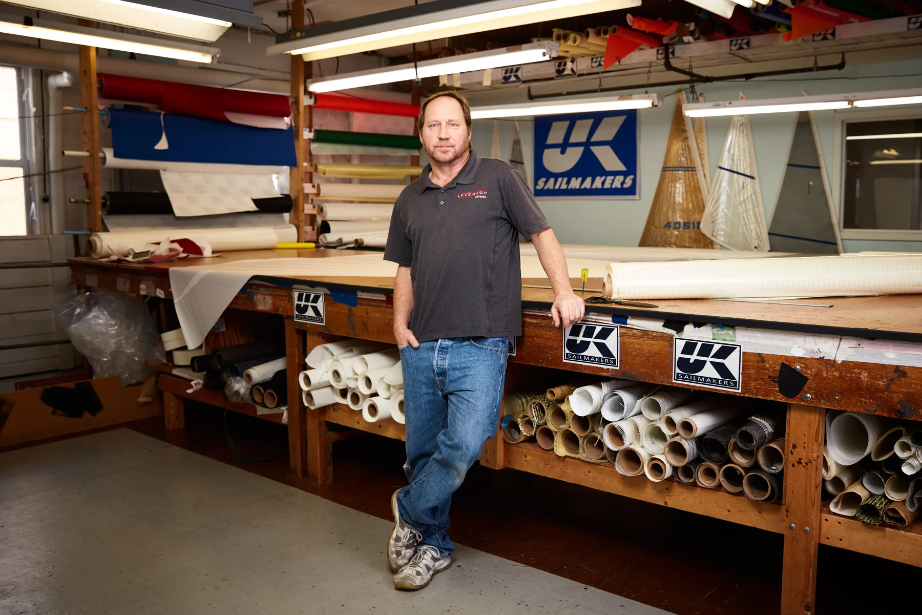 Peter Sherman, Sailmaker