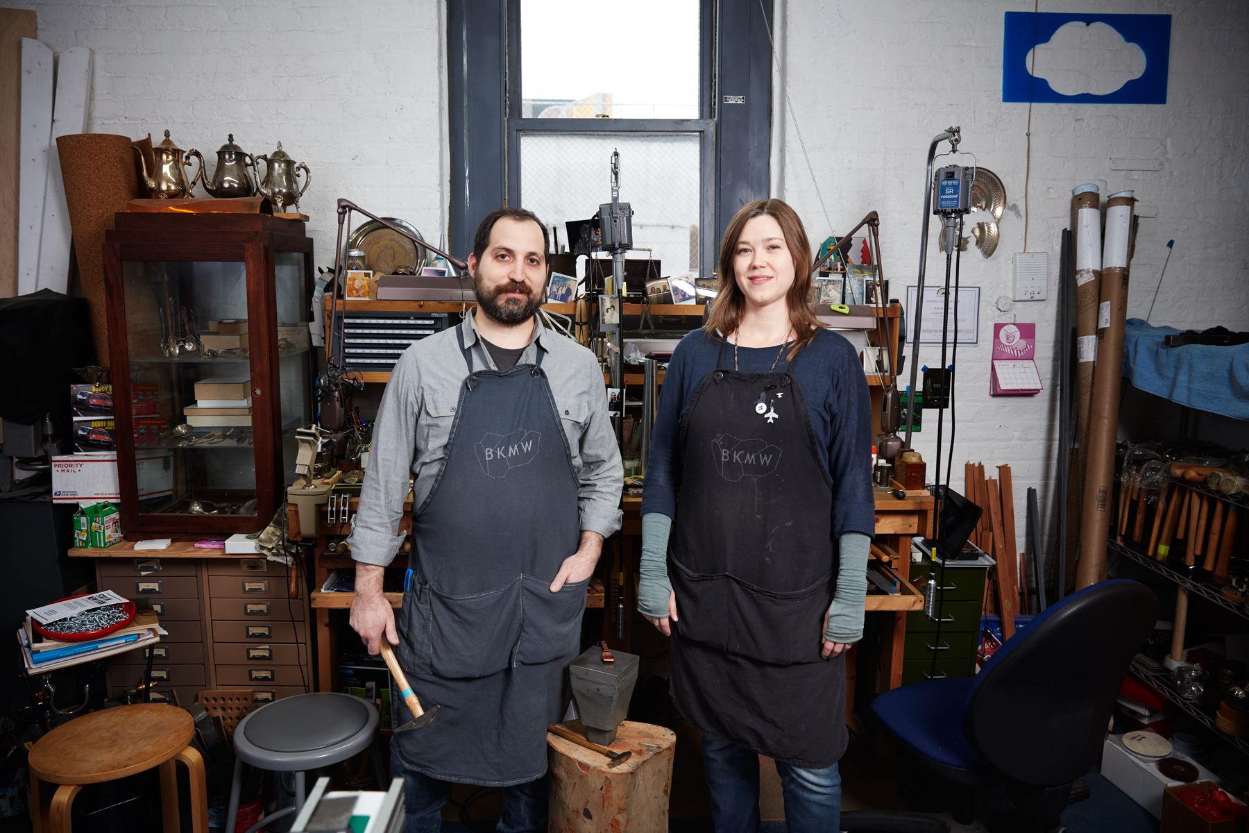  Brian Weissman and Erin Daily, Metal Artists 