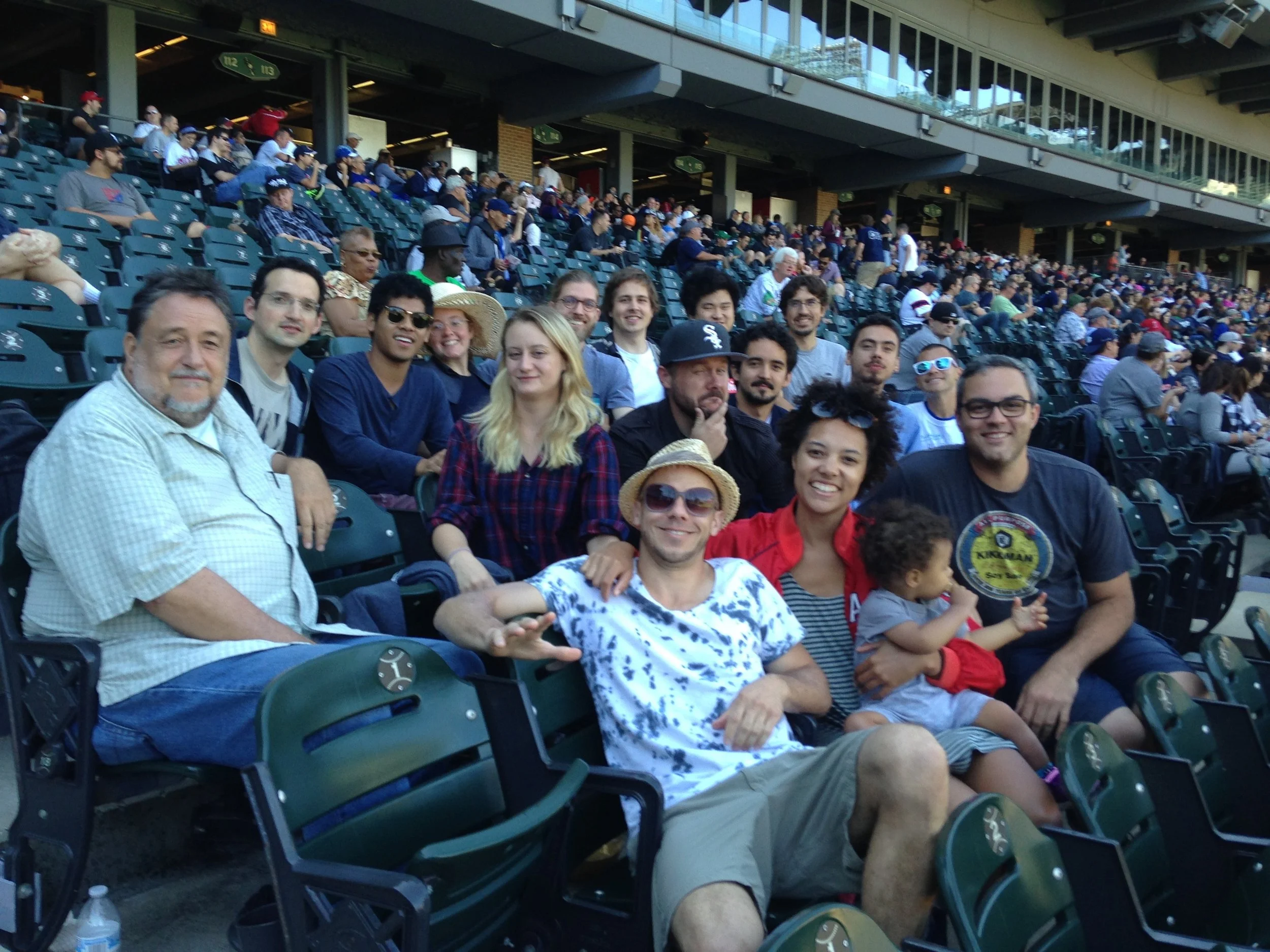The inaugural crew!