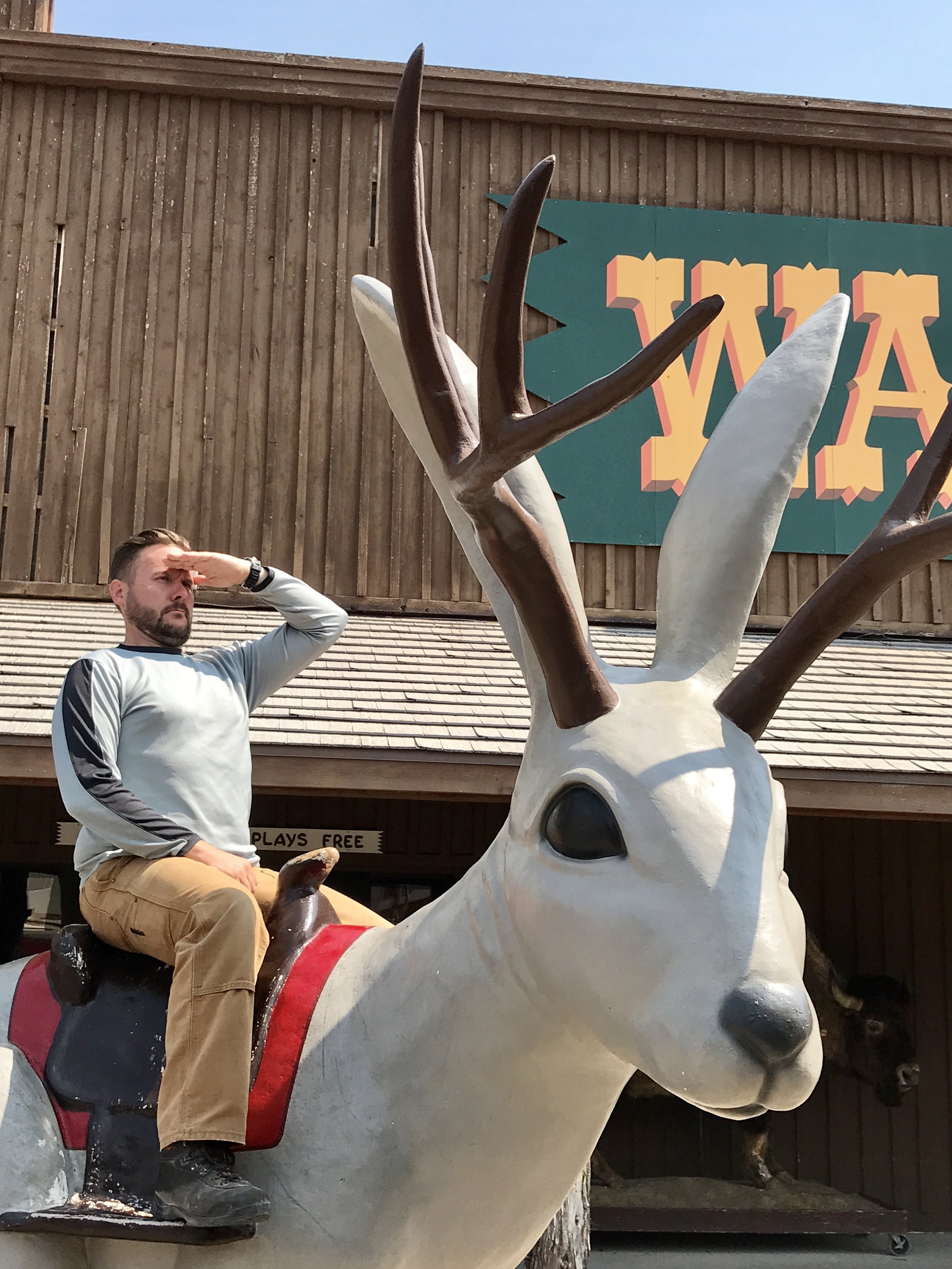  Obligatory stop at Wall Drug was obvs worth it. 