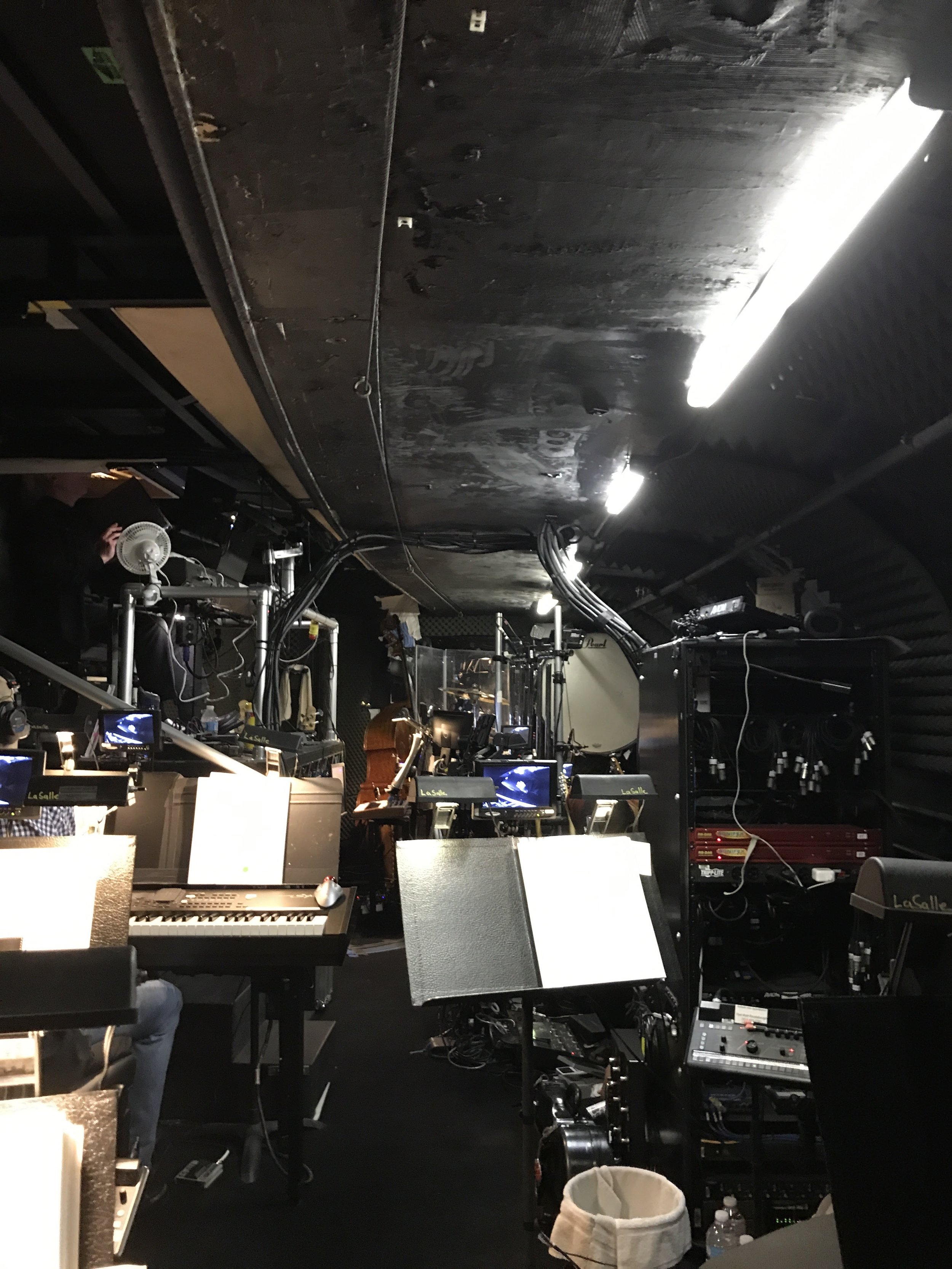 My Hamilton gig...in the pit.