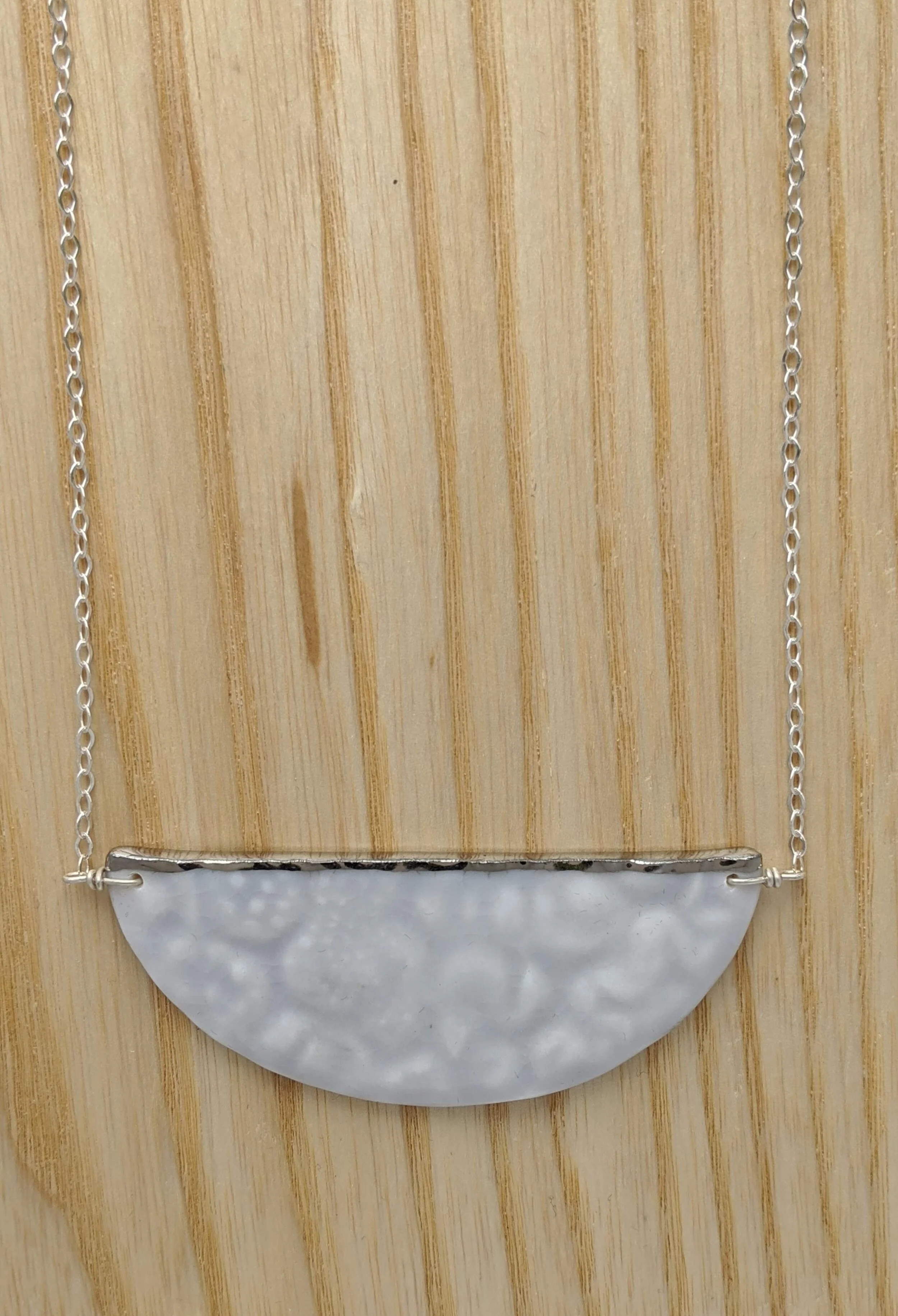 textured pendant