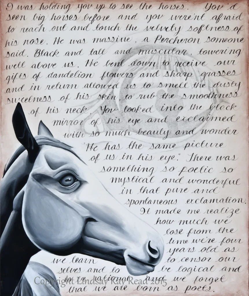 The Same Picture (for Fox) - mixed media, 2014