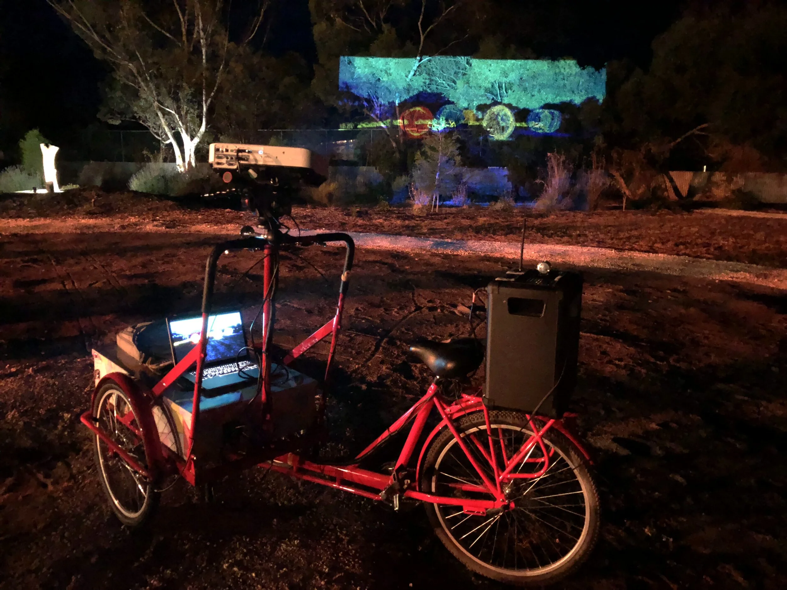 Rainbow Projector Bike — LITTLE PROJECTOR COMPANY