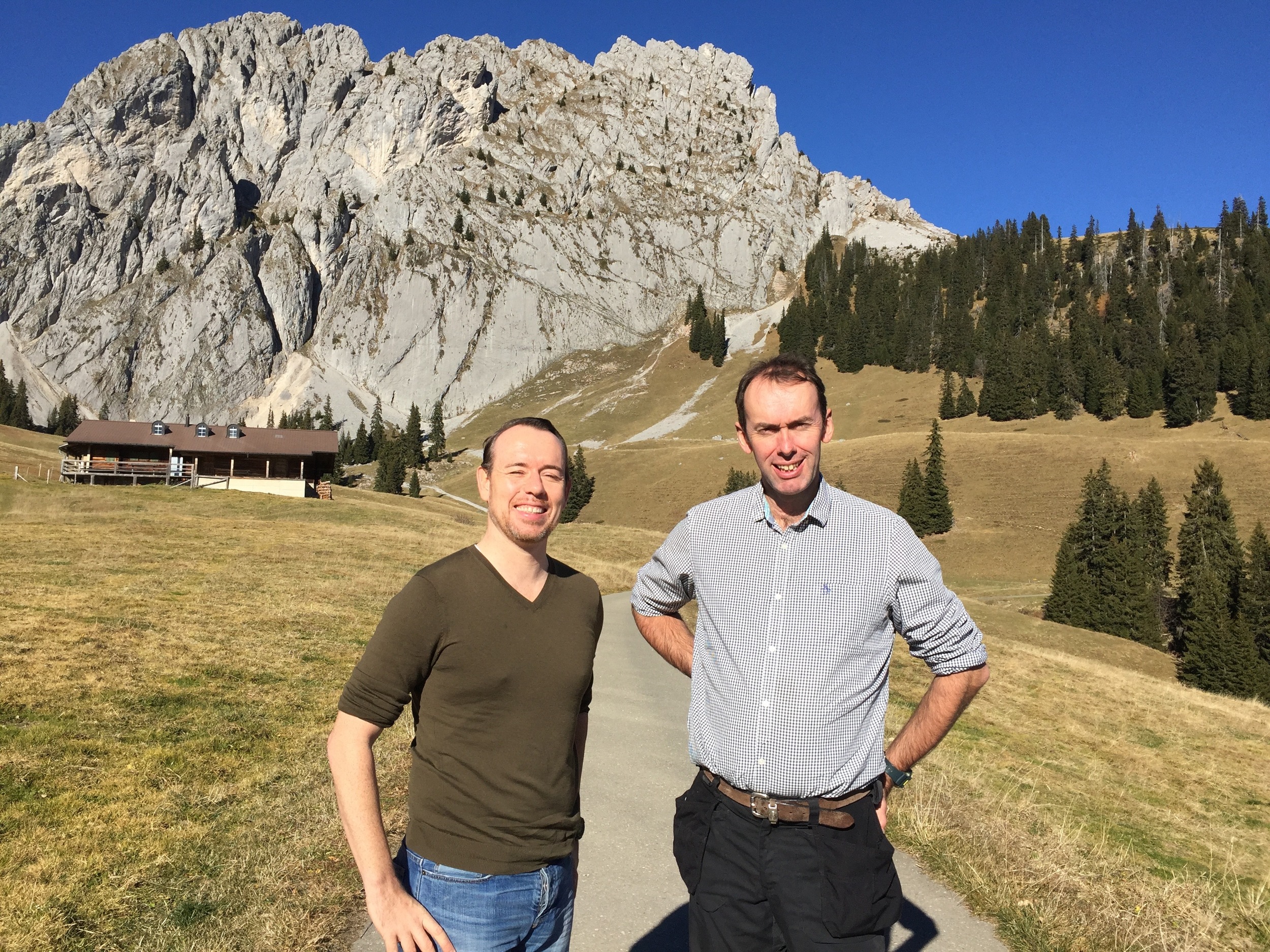 - November 2015: Two happy customers: Remy and Andy