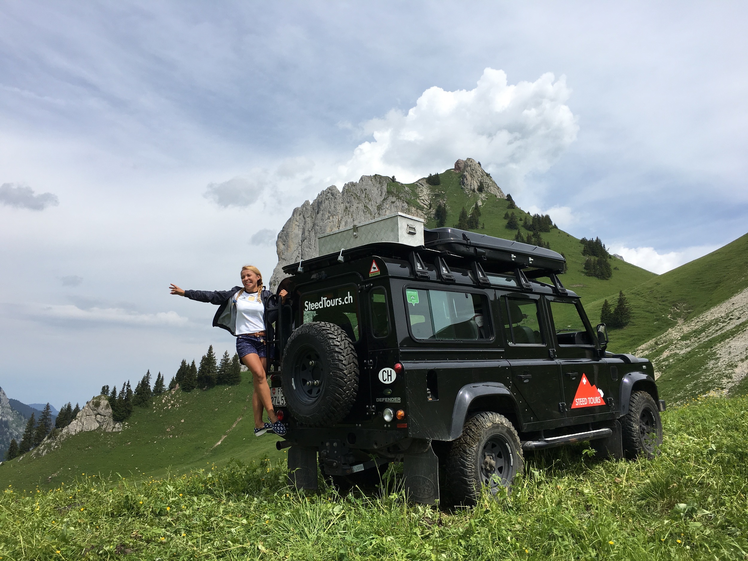 Saritha M. from Costa Rica joined us for a gorgeous day at the Gastlosen mountains