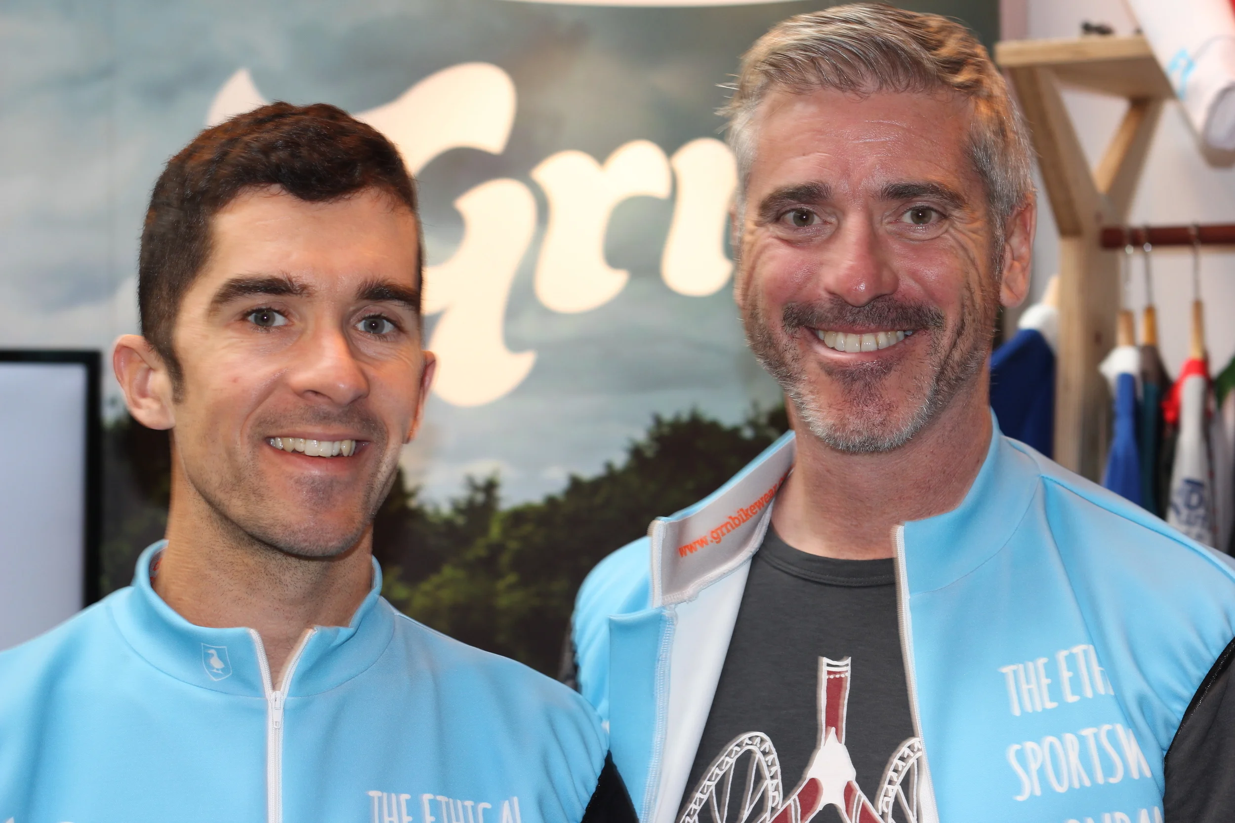 Rob Webbon - the Head Honcho and Peter Littie - Chief Peddler at Grn