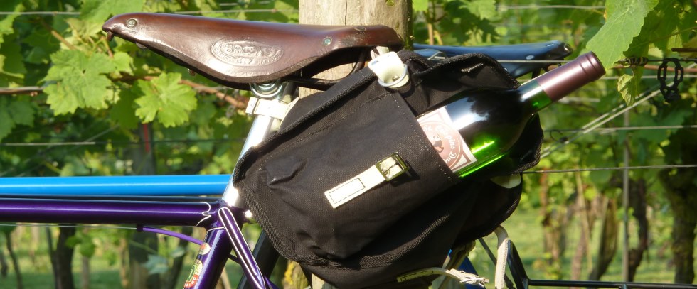 A bottle of English wine for every rider