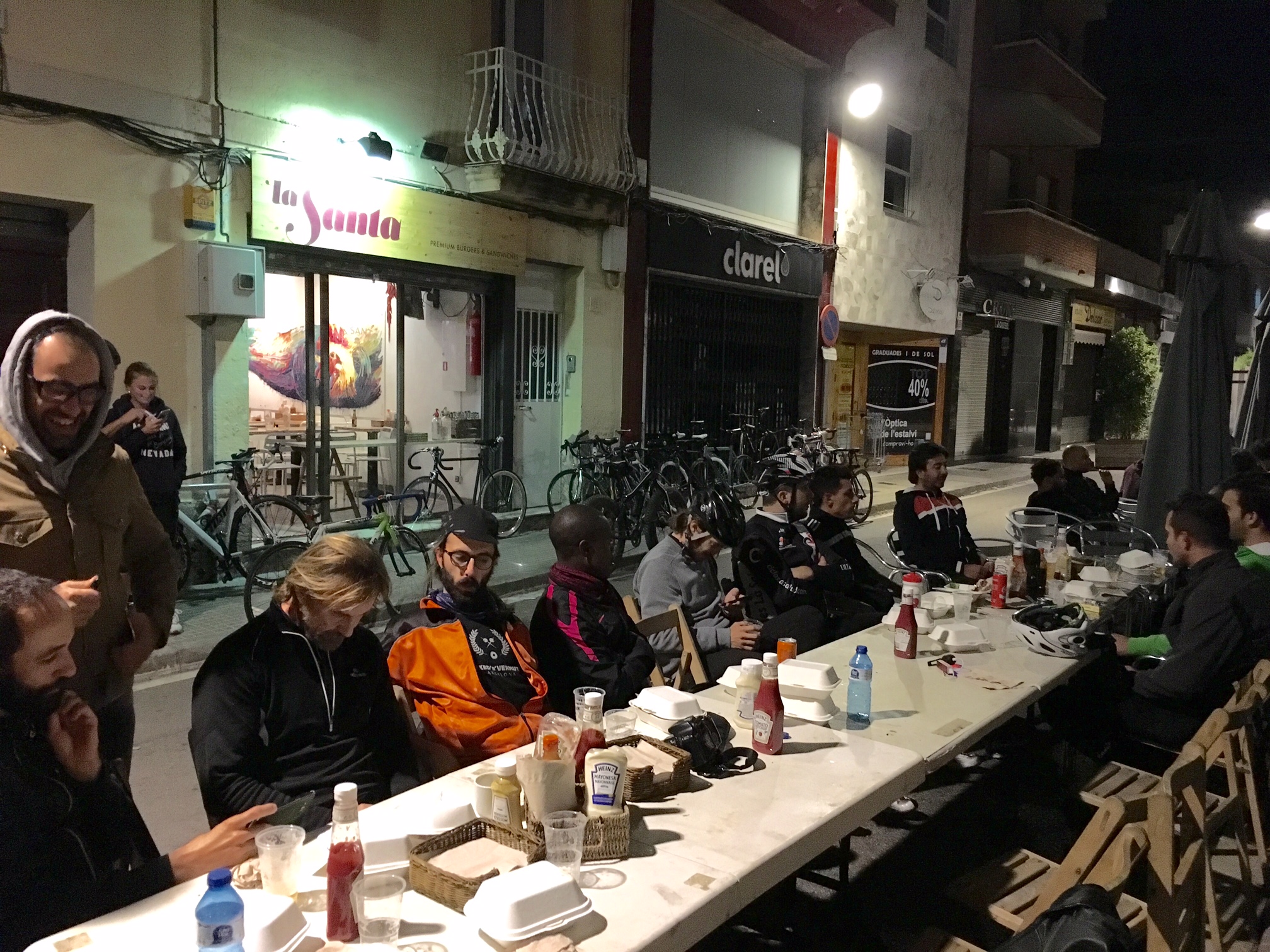 Refuelling time for the Knights of the Rectangular Table