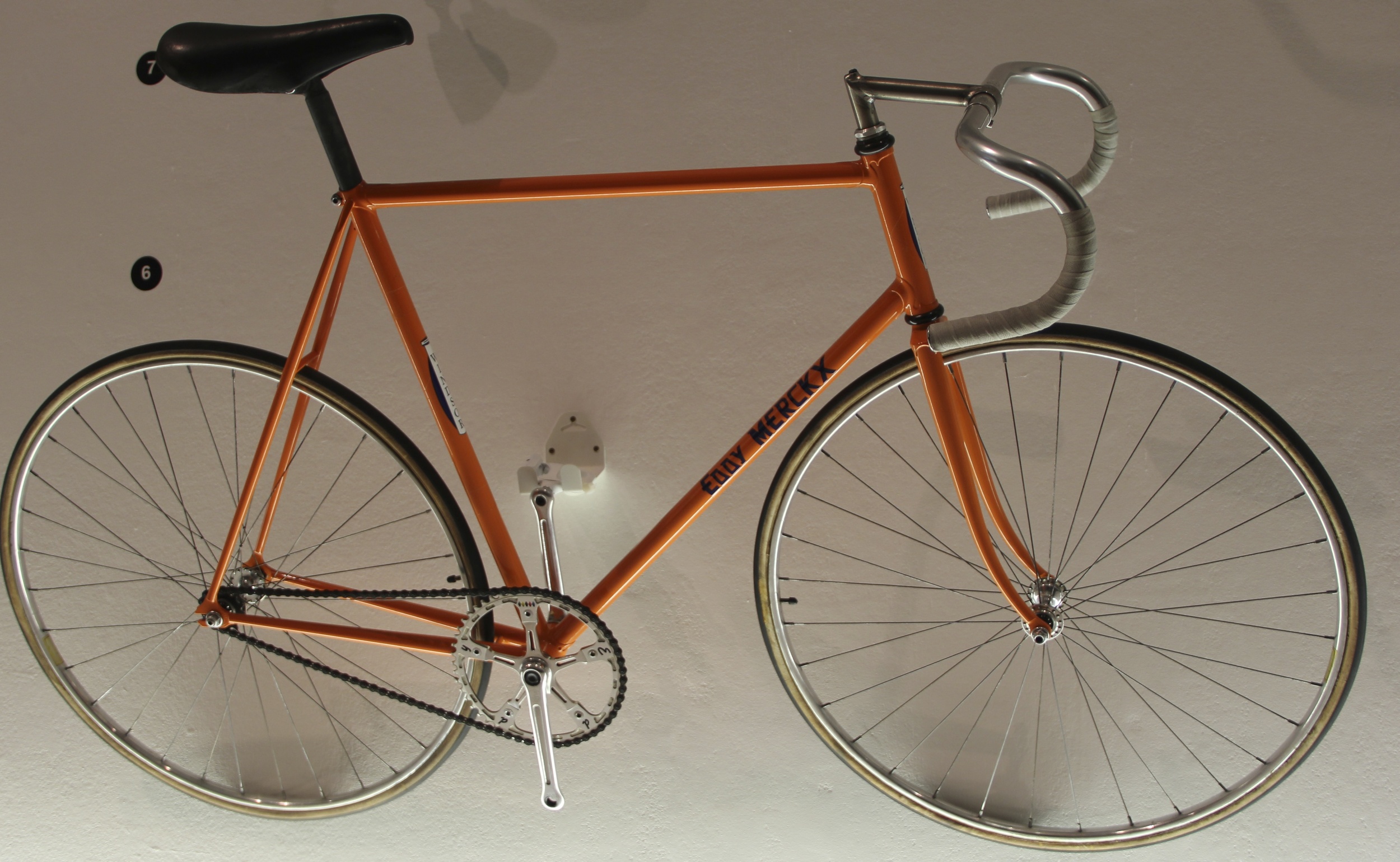 Eddy Merckx 1972 Hour Record Bike