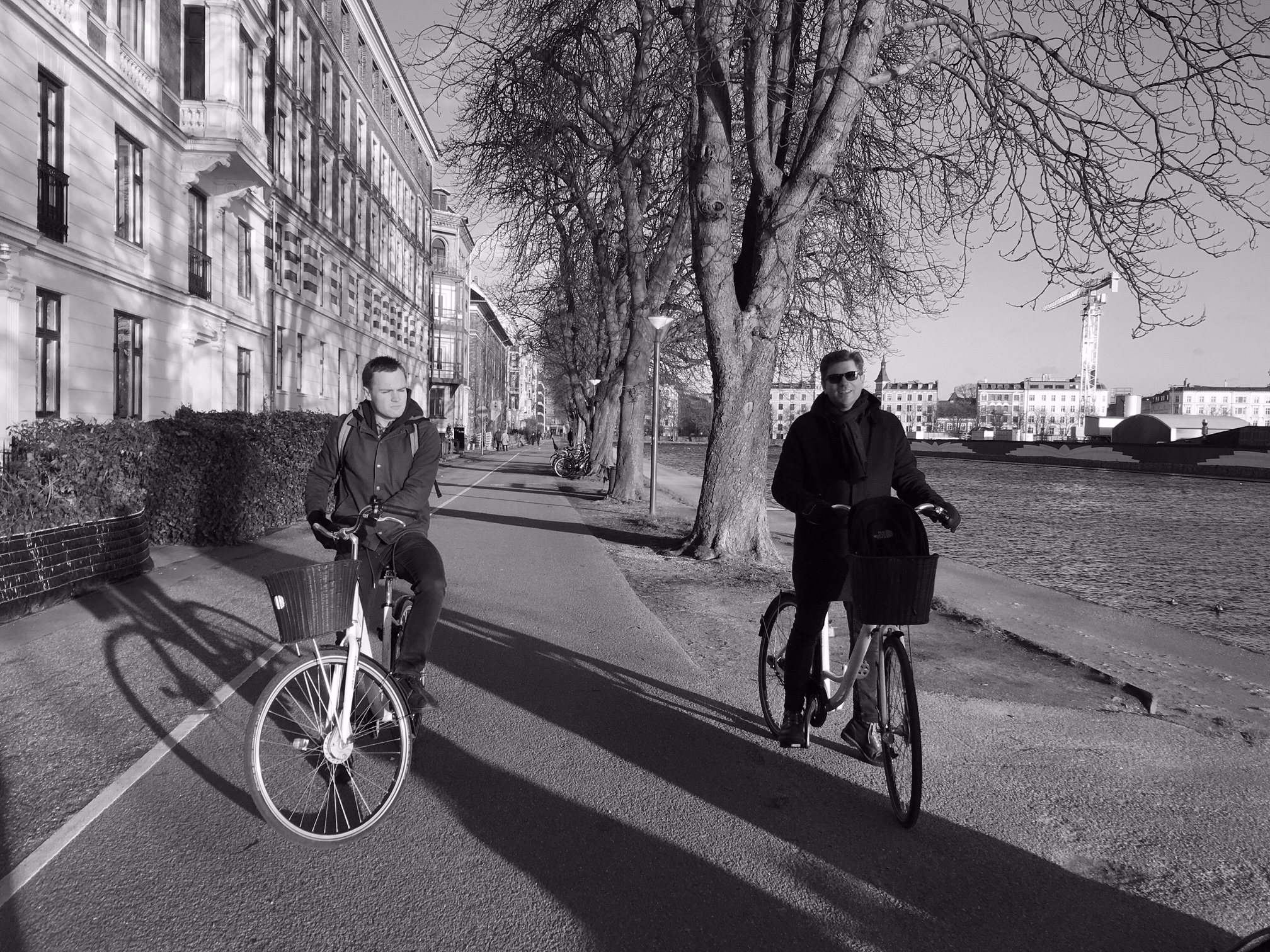 We left the lycra back in London...