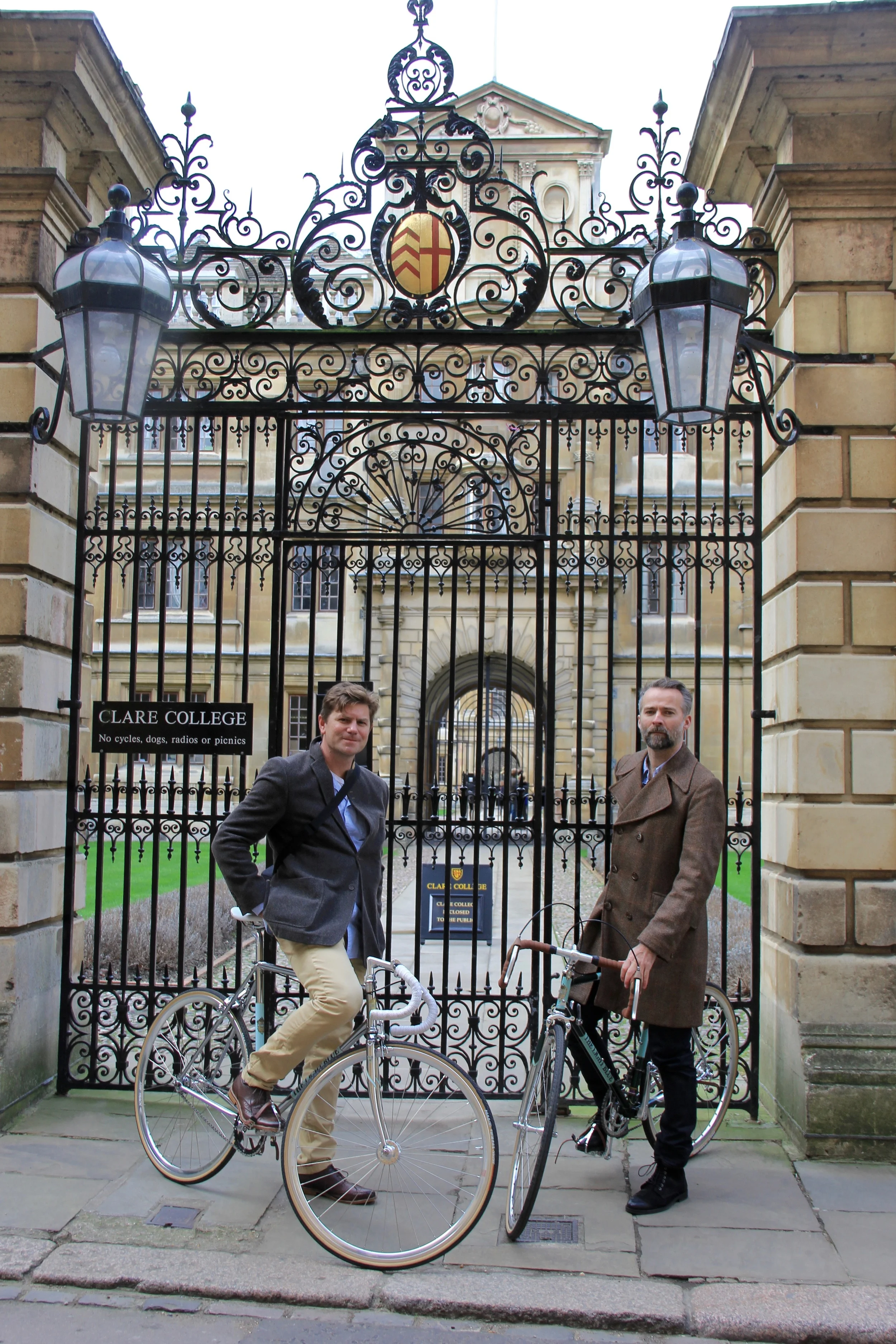 The bikes were originally hand built for wealthy members of Cambridge University