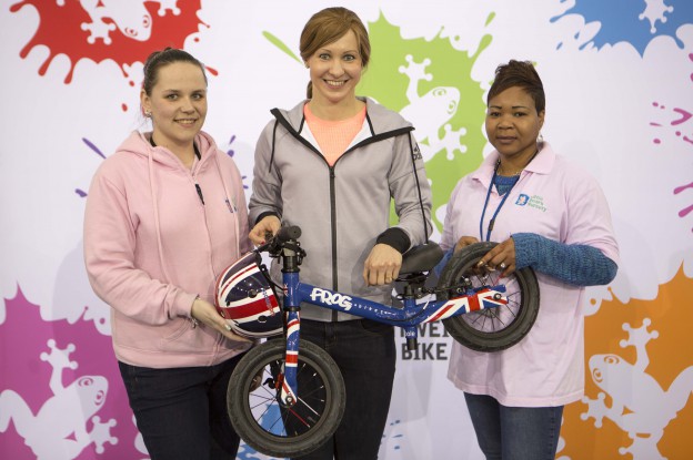 Joanna Rowsell launches Frog's Union Jack Range