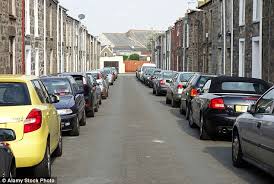 Victorian streets were not designed for cars