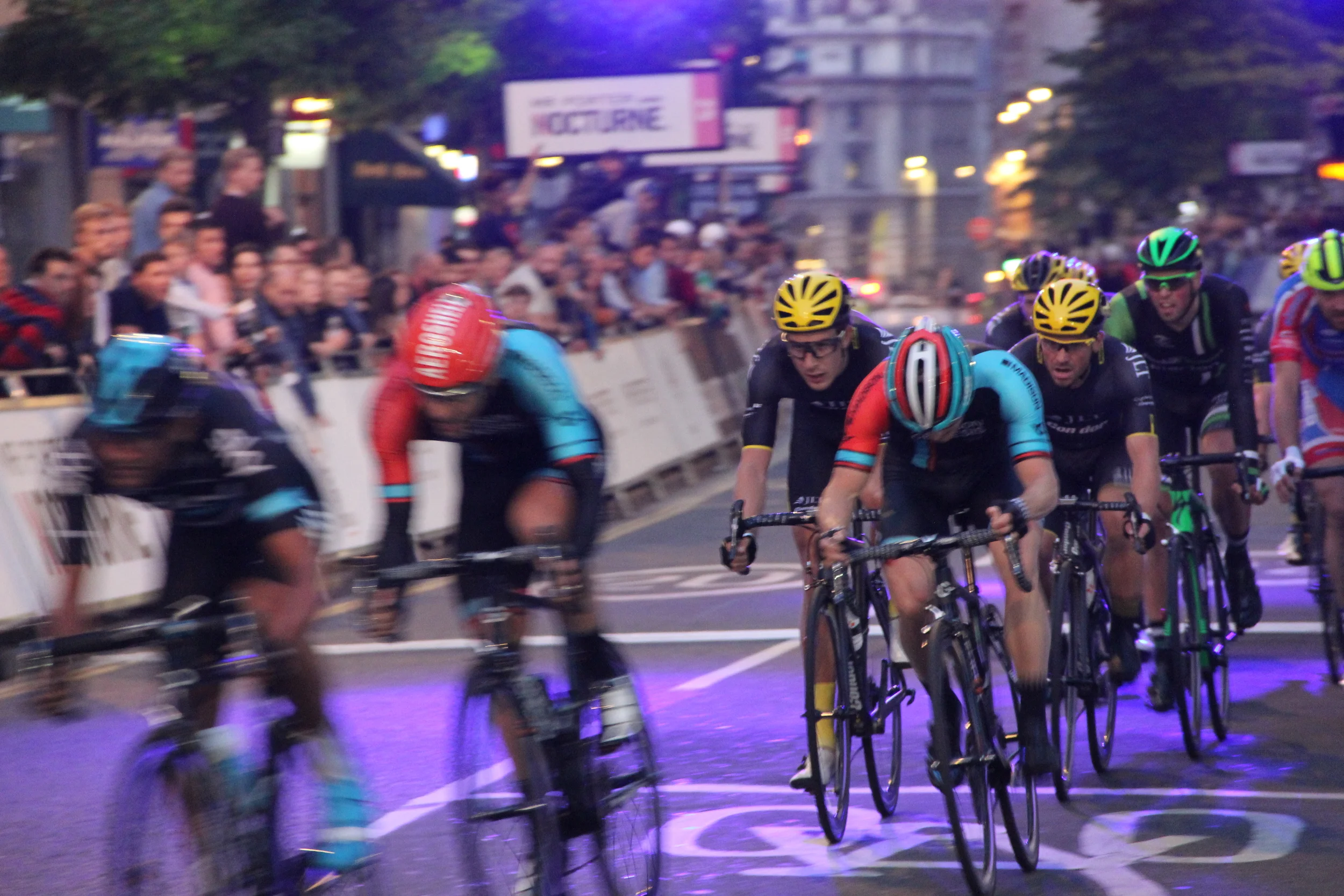 The Elite Men's Race was electric