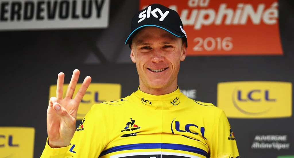 Third time (picture courtesy of Team Sky)
