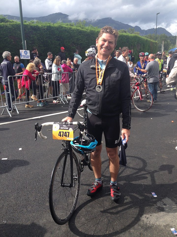 Elation at the finish