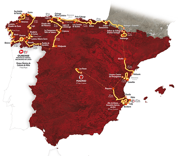 The 2016 route