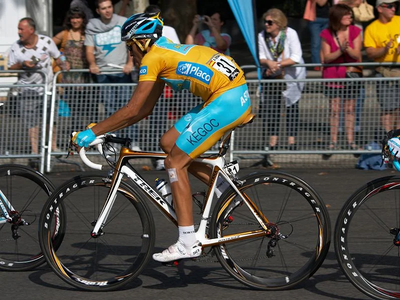 Contador has won all three of the Vueltas he has entered