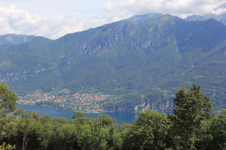 Lake Como is the stunning backdrop