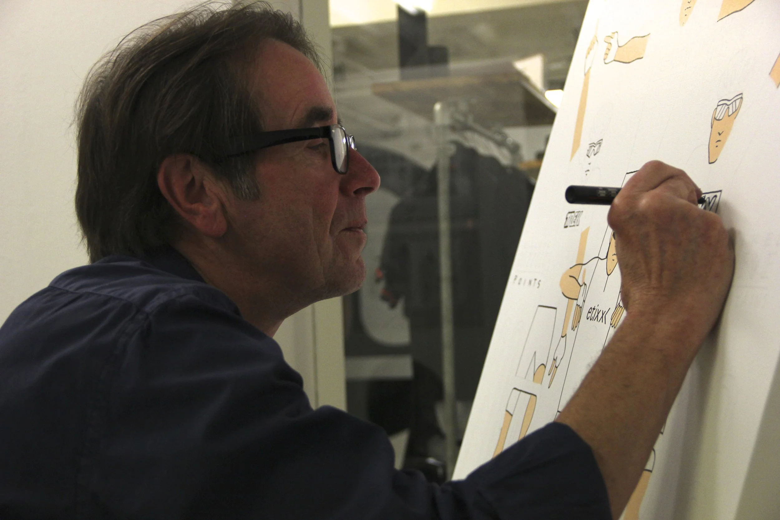 Martin Procter at work