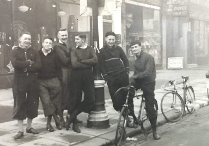 Ken Smith (far left) in 1939