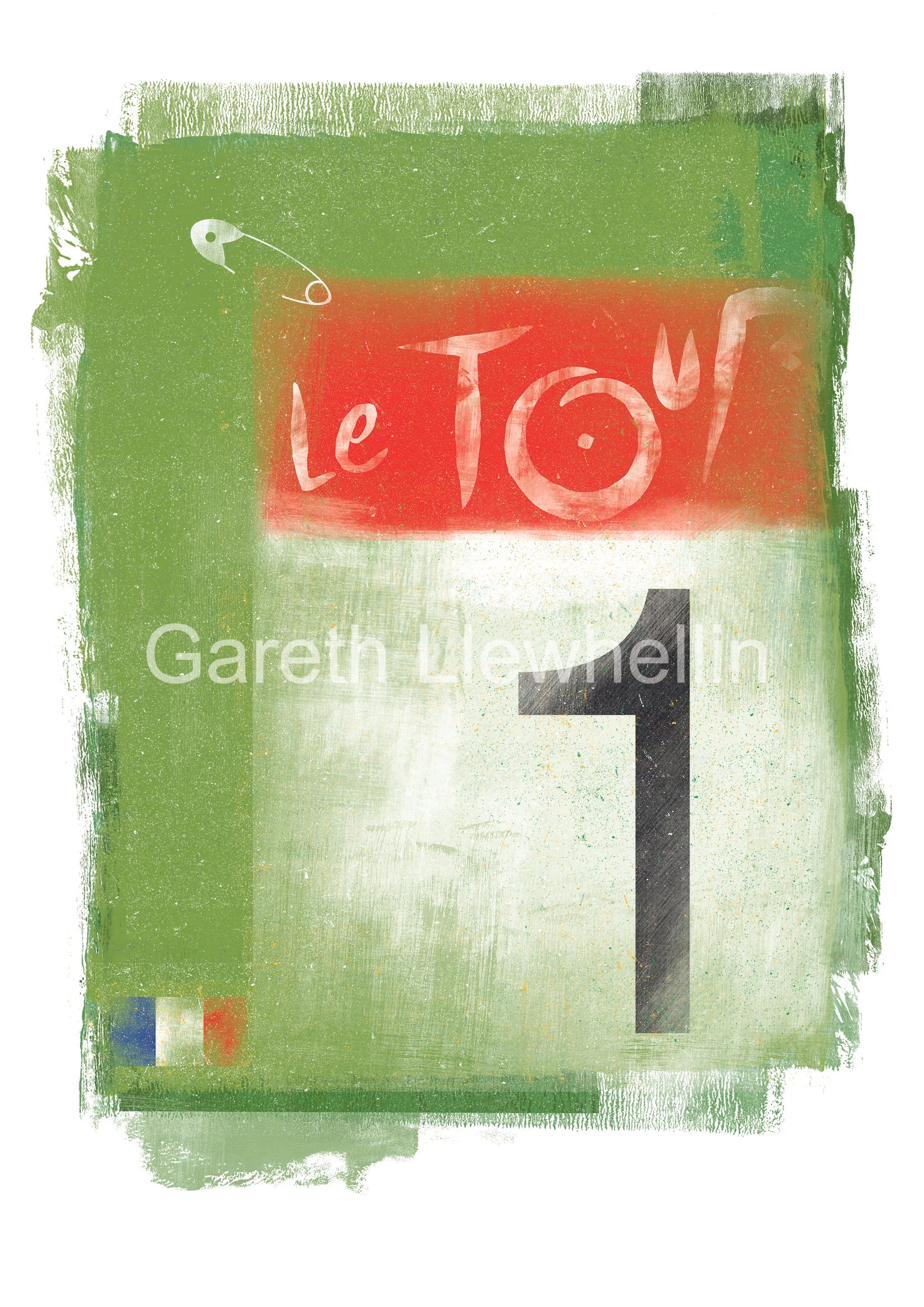 Green Jersey Limited Edition Giclee Print