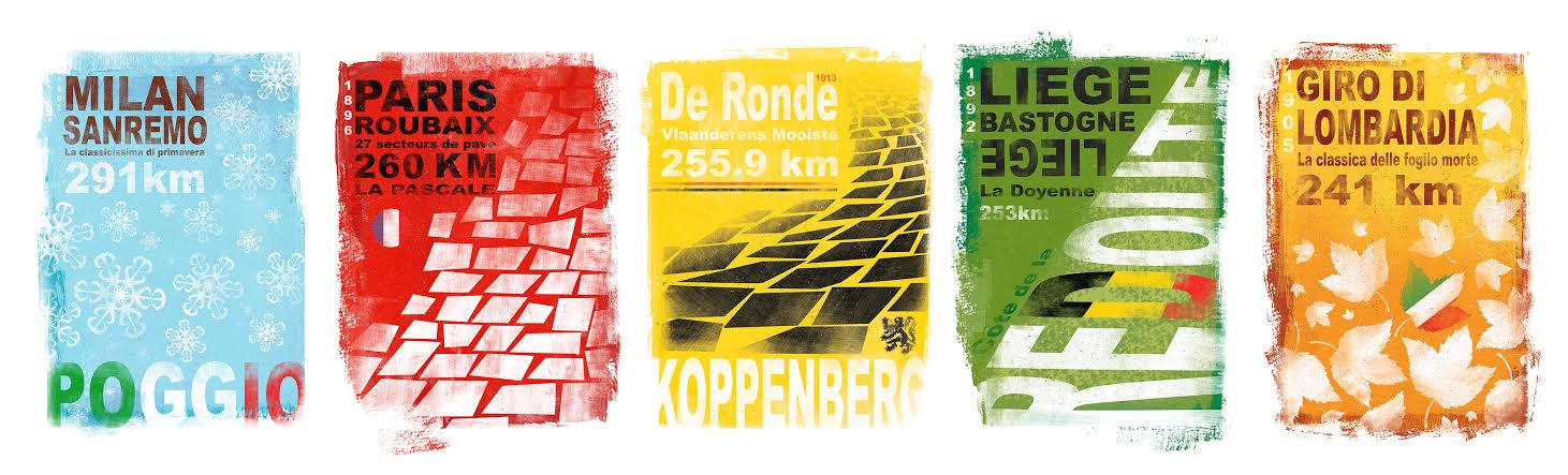 Each print is for sale for £30 each or you can buy the entire collection for £120 at the Ride Velo online shop