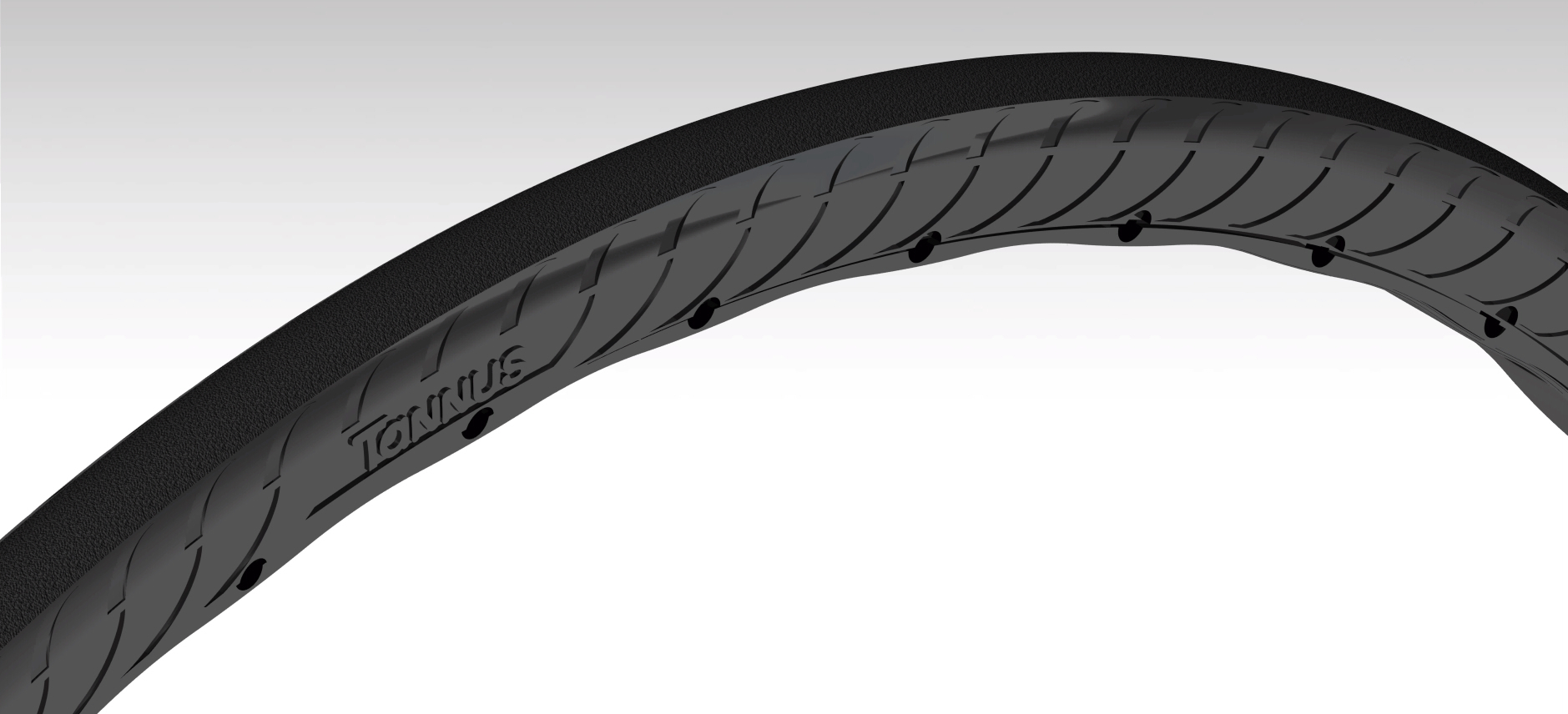 The new Tannus tyre is "vastly improved"