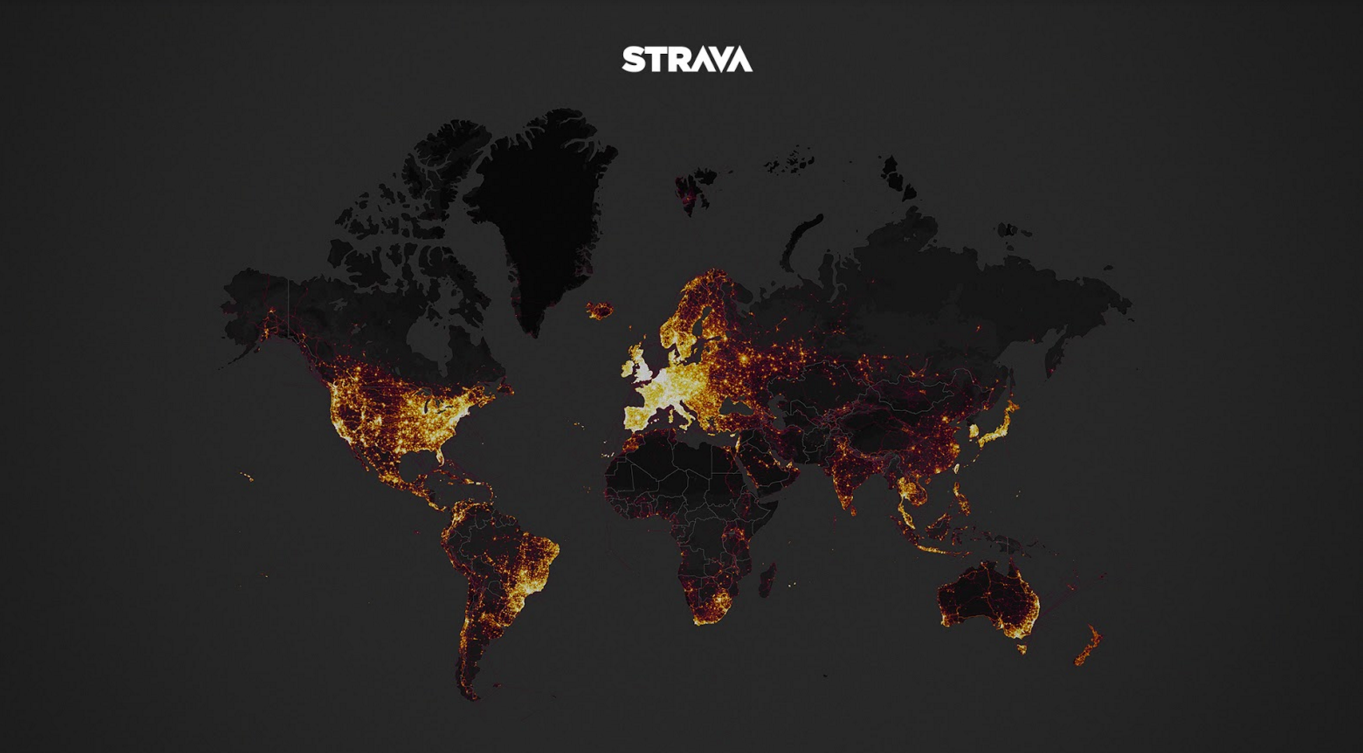 Global activity on Strava