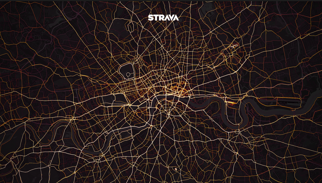 London Cycling Activity on Strava