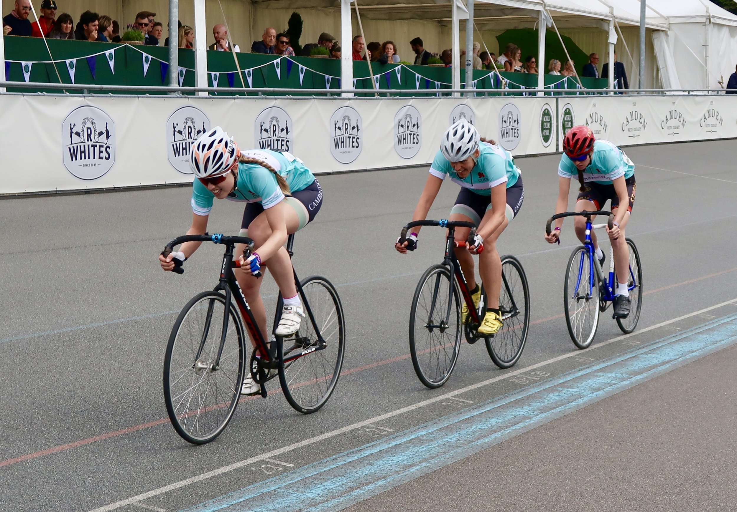 Cambridge put up a good fight with only 3 riders