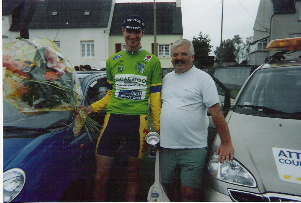With Directeur Sportif Philippe Massé