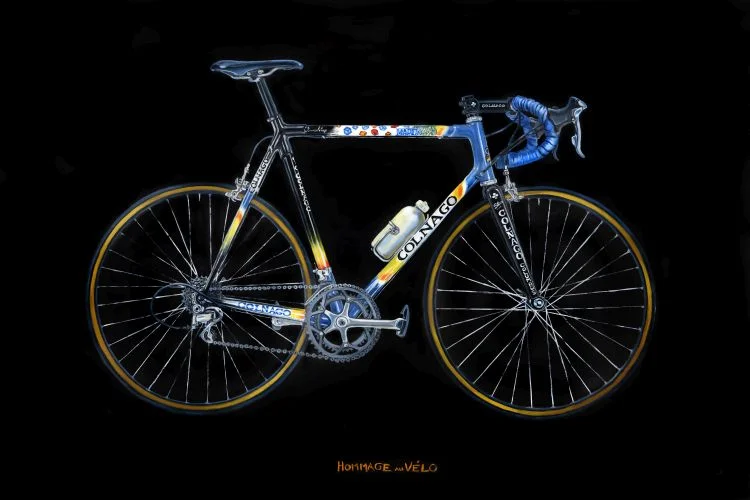 Colnago C40 Mapei Team Bike Print Shop Ride Velo - Main Image