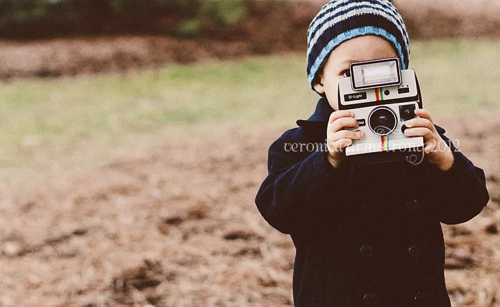 old school toys. my new polaroid.