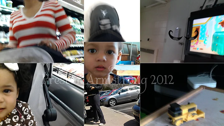 Toddlertography. My son's first camera.