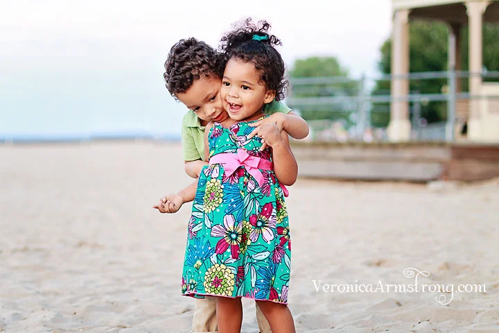 Sunset at the beach.