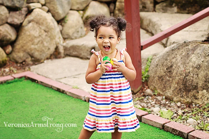 Unconventional Milestone: 1st time playing miniature golf